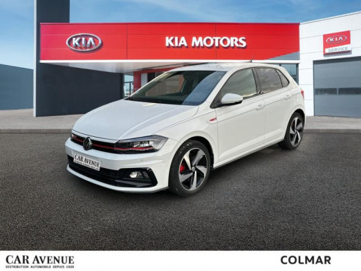 Occasion VOLKSWAGEN Polo 2.0 TSI 200 GTI DSG6 / DIGITAL COCKPIT / CAMERA / GPS 2019 Blanc Pur 22 540 € à Colmar
