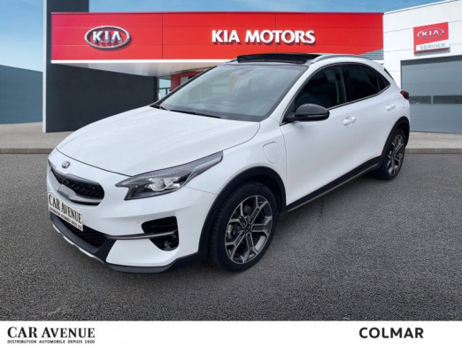 Occasion KIA XCeed PHEV Premium 141 DCT6 Gps Caméra Clim auto Full leds 2020 Blanc Sensation 21 990 € à Colmar