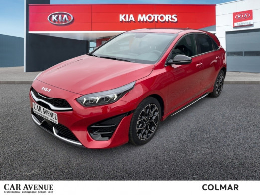 Used KIA Ceed 1.6 CRDI 136 MHEV GT Line Premium Caméra Gps GARANTIE 10-2030 2023 Rouge Rubis métallisé € 26,990 in Colmar