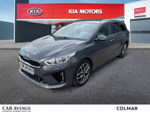 Occasion KIA Ceed SW 1.4 T-GDI 140 GT Line DCT7  Clim Gps Caméra GARANTIE 08-2026 2019 Noir Basalte métallisé 16 990 € à Colmar