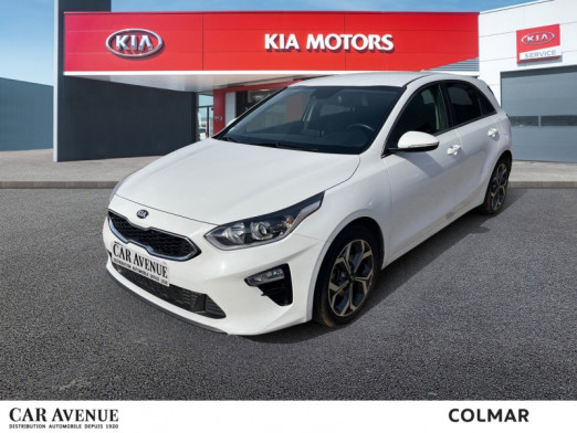 Used KIA Ceed 1.0 T-GDI 120 Edition 1 Gps Caméra Carplay Clim auto 2019 Blanc Sensation nacré € 15,990 in Colmar