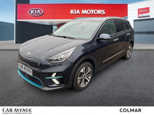 Used KIA e-Niro Premium 64 kWh 204 Clim auto Gps Caméra Carplay GARANTIE 07-2028 2021 Bleu saphire € 20,990 in Colmar