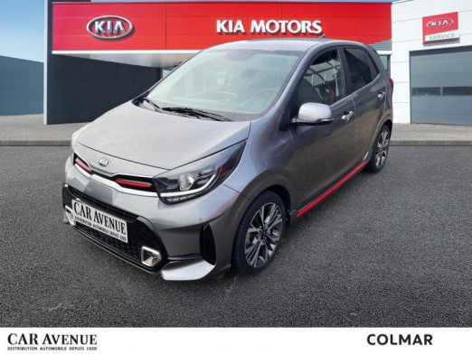 Used KIA Picanto 1.2 DPi 84 GT Line Premium Auto Caméra Clim auto Gps Garantie 06-2028 2021 Gris Meteore métallisé € 15,490 in Colmar