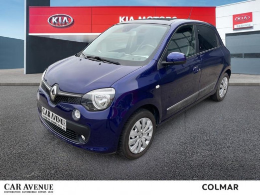 Occasion RENAULT Twingo 0.9 TCe 90 Intens Clim auto Toit ouvrant Radar Régul Gtie12 MOIS 2018 Bleu Dragee 10 290 € à Colmar