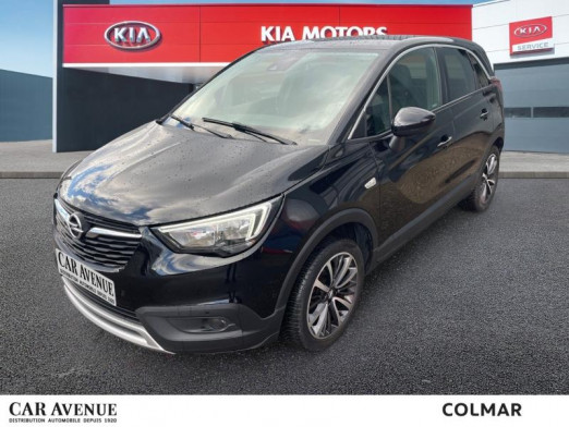 Used OPEL Crossland X 1.2 Turbo 110 Innovation Business Gps Clim auto Carplay Caméra Garantie 12 mois 2018 Noir Profond € 12,290 in Colmar