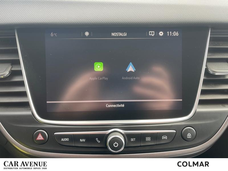 Used OPEL Crossland X 1.2 Turbo 110 Innovation Business Gps Clim auto Carplay Caméra Garantie 12 mois 2018 Noir Profond € 12290 in Colmar