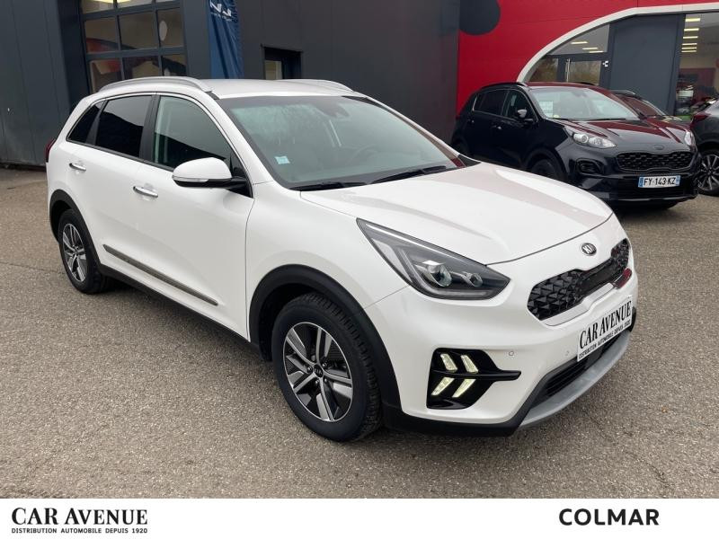 Used KIA Niro 1.6 GDi 105 ISG + Plug-In 60.5 Design 1ere main DCT6 Gps Caméra Carplay Garantie 10-2027 2020 Blanc Celeste € 21390 in Colmar