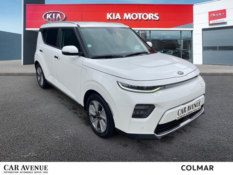 Occasion KIA e-Soul Premium 204 Gps HUD Carplay Sièges chauffants Caméra Garantie 11-2028 2021 Blanc Nacré 21890 € à Colmar