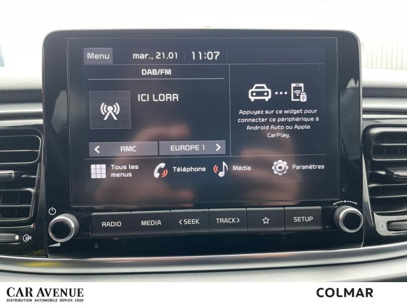 Used KIA Rio 1.0 T-GDI 100 Active DCT7 1ere main Carplay Caméra Clim auto Régulateur 2022 Noir Ebène métallisé € 14890 in Colmar