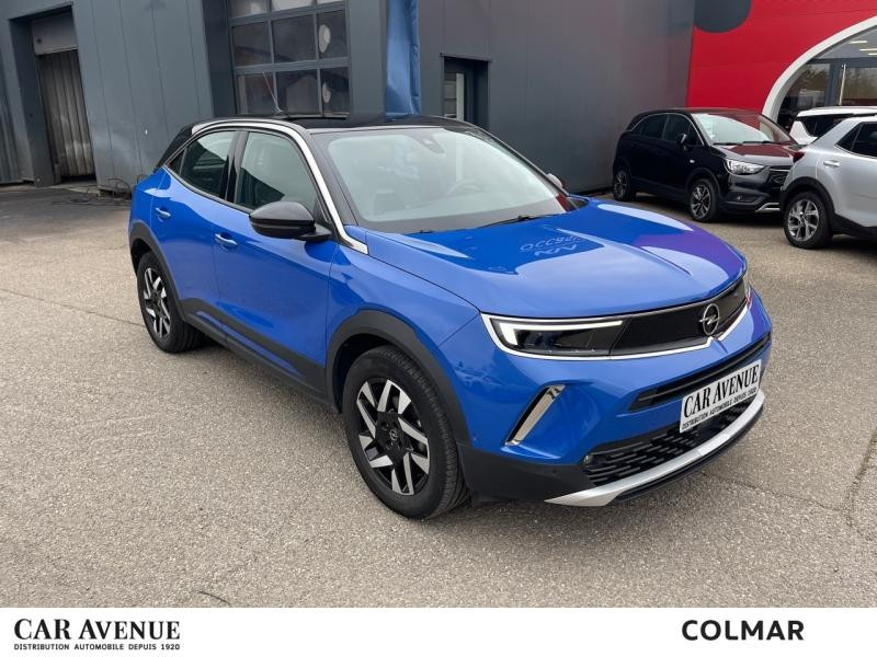 Used OPEL Mokka 1.2 Turbo 130 Elegance BVA8 Clim auto Gps Carplay Caméra 2021 Bleu Volt/Toit Noir Perla Nera métal € 16890 in Colmar