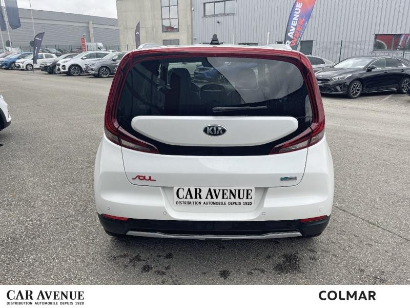 Occasion KIA e-Soul Premium 204 Gps HUD Carplay Sièges chauffants Caméra Garantie 11-2028 2021 Blanc Nacré 21890 € à Colmar