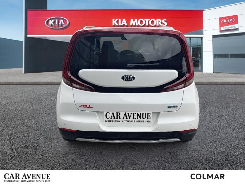Occasion KIA e-Soul Premium 204 Gps HUD Carplay Sièges chauffants Caméra Garantie 11-2028 2021 Blanc Nacré 21890 € à Colmar