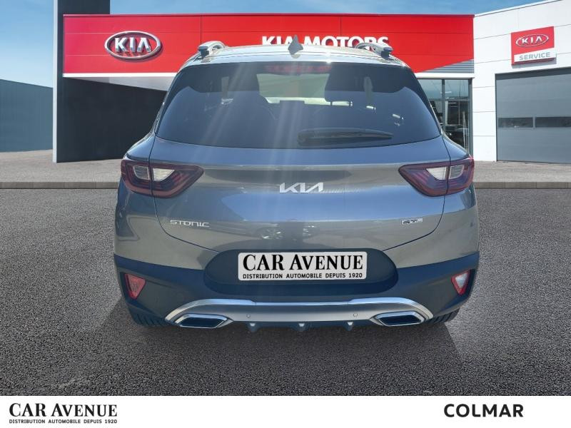 Occasion KIA Stonic 1.0 T-GDi 100 GT Line Gps Caméra Carplay Clim Régul Bluetooth garantie 03-2031 2024 Gris Météore métallisé 19390 € à Colmar