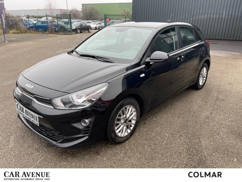 Used KIA Rio 1.0 T-GDI 100 Active DCT7 1ere main Carplay Caméra Clim auto Régulateur 2022 Noir Ebène métallisé € 14890 in Colmar