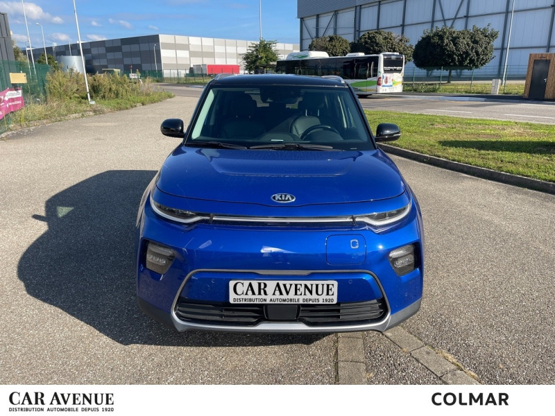 Used KIA e-Soul e-Design 204 1ere main Gps Caméra Sièges chauffants Carplay 2020 Bleu Neptune métal+Toit Noir Abyssinie € 17690 in Colmar