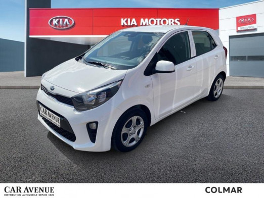 Occasion KIA Picanto 1.0 DPi 67 Active 1ere main Régul Clim Bluetooth Garantie 12 mois 2021 Blanc Celeste 10 390 € à Colmar