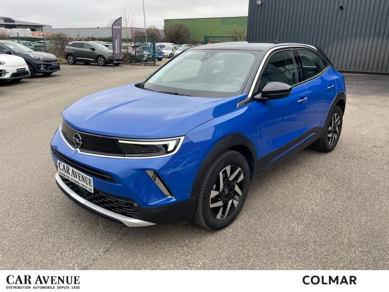 Used OPEL Mokka 1.2 Turbo 130 Elegance BVA8 Clim auto Gps Carplay Caméra 2021 Bleu Volt/Toit Noir Perla Nera métal € 16890 in Colmar