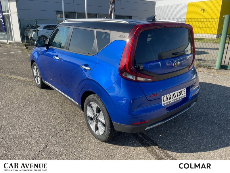 Used KIA e-Soul e-Design 204 1ere main Gps Caméra Sièges chauffants Carplay 2020 Bleu Neptune métal+Toit Noir Abyssinie € 17690 in Colmar