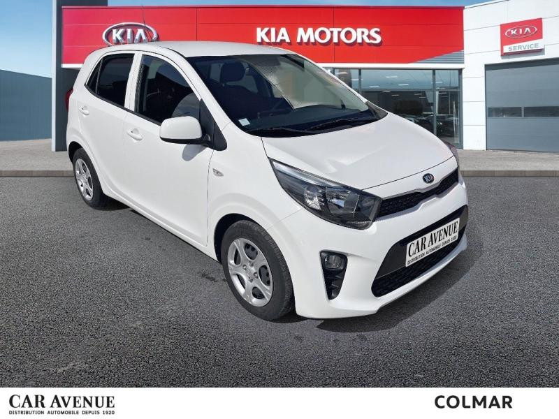 Used KIA Picanto 1.0 DPi 67 Active 1ere main Régul Clim Bluetooth Garantie 12 mois 2021 Blanc Celeste € 10390 in Colmar