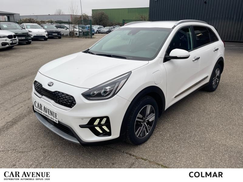 Used KIA Niro 1.6 GDi 105 ISG + Plug-In 60.5 Design 1ere main DCT6 Gps Caméra Carplay Garantie 10-2027 2020 Blanc Celeste € 21390 in Colmar