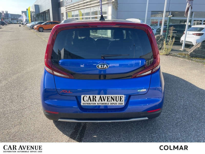 Used KIA e-Soul e-Design 204 1ere main Gps Caméra Sièges chauffants Carplay 2020 Bleu Neptune métal+Toit Noir Abyssinie € 17690 in Colmar