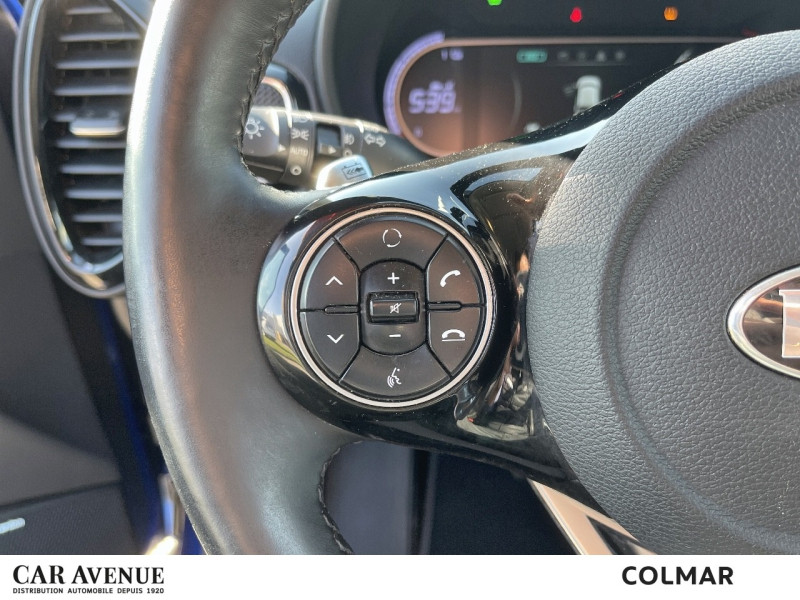 Used KIA e-Soul e-Design 204 1ere main Gps Caméra Sièges chauffants Carplay 2020 Bleu Neptune métal+Toit Noir Abyssinie € 17690 in Colmar