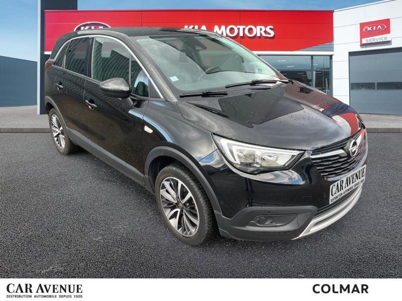 Used OPEL Crossland X 1.2 Turbo 110 Innovation Business Gps Clim auto Carplay Caméra Garantie 12 mois 2018 Noir Profond € 12290 in Colmar