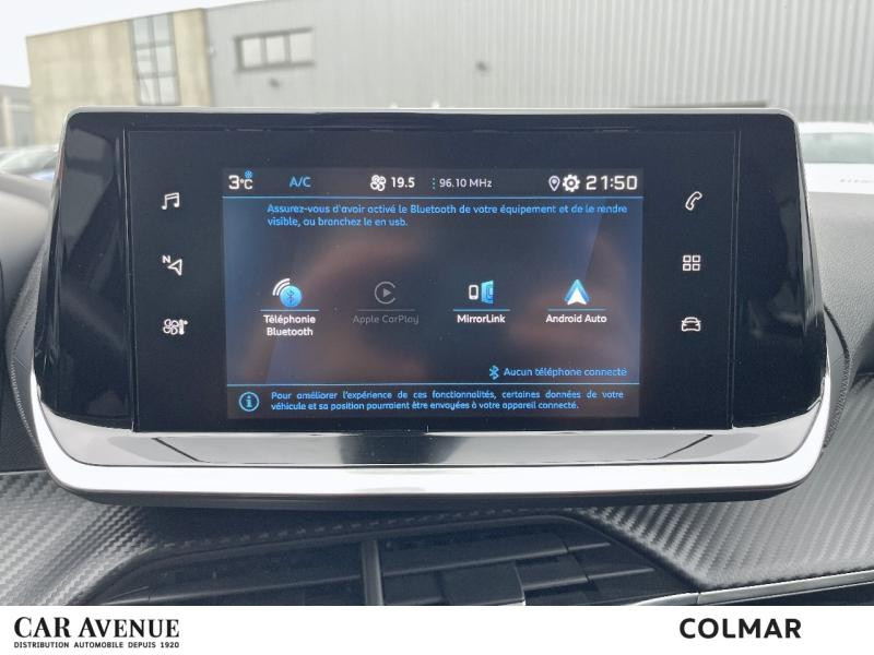 Used PEUGEOT 2008 1.2 PureTech 100 Active Pack Caméra Carplay Sièges chauffants 2021 Gris Artense (M) € 16090 in Colmar