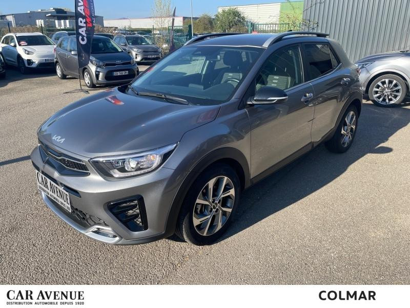 Occasion KIA Stonic 1.0 T-GDi 100 GT Line Gps Caméra Carplay Clim Régul Bluetooth garantie 03-2031 2024 Gris Météore métallisé 19390 € à Colmar