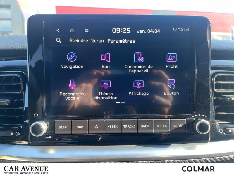 Occasion KIA Stonic 1.0 T-GDi 100 GT Line Gps Caméra Carplay Clim Régul Bluetooth garantie 03-2031 2024 Gris Météore métallisé 19390 € à Colmar