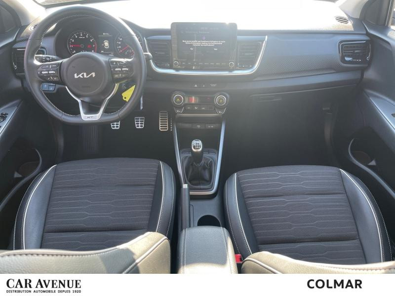 Occasion KIA Stonic 1.0 T-GDi 100 GT Line Gps Caméra Carplay Clim Régul Bluetooth garantie 03-2031 2024 Gris Météore métallisé 19390 € à Colmar