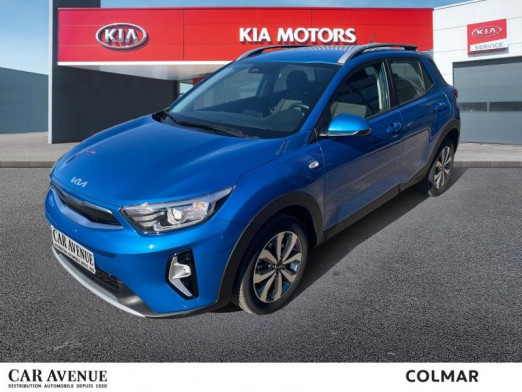 Used KIA Stonic 1.0 T-GDi 100 Active Clim Régul Bluetooth Garantie 02-2031 2024 Bleu Denim métallisé € 17,890 in Colmar