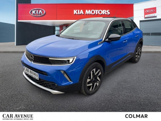 Occasion OPEL Mokka 1.2 Turbo 130 Elegance BVA8 Clim auto Gps Carplay Caméra 2021 Bleu Volt/Toit Noir Perla Nera métal 16 890 € à Colmar