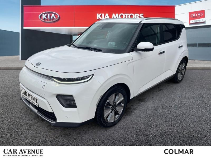 Occasion KIA e-Soul Premium 204 Gps HUD Carplay Sièges chauffants Caméra Garantie 11-2028 2021 Blanc Nacré 21890 € à Colmar