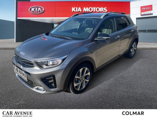 Occasion KIA Stonic 1.0 T-GDi 100 GT Line Gps Caméra Carplay Clim Régul Bluetooth garantie 03-2031 2024 Gris Météore métallisé 19 390 € à Colmar