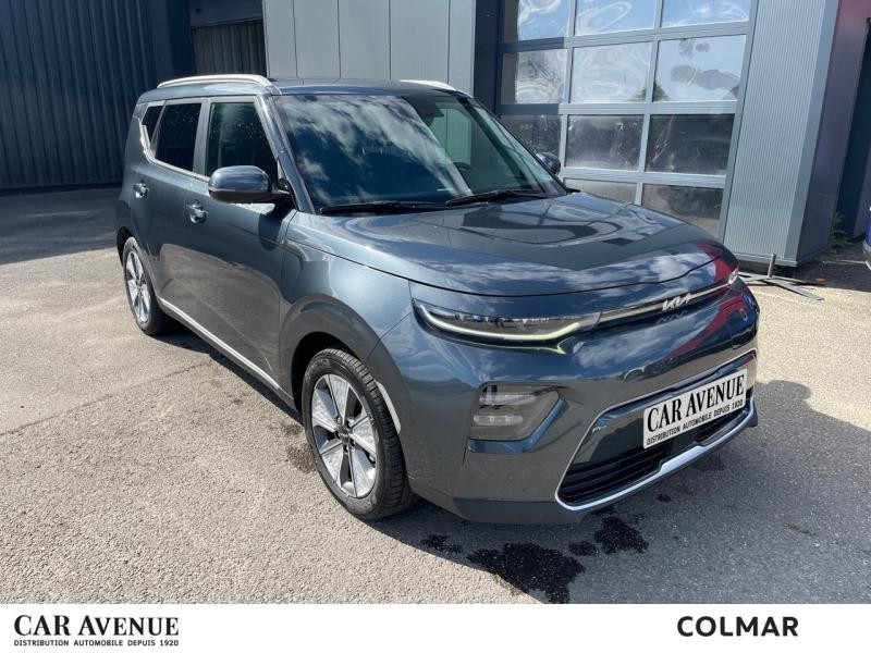 Occasion KIA e-Soul 64 kWh 204 Lounge Gps Caméra Carplay Clim auto garantie 10-2029 2022 Gris Gravité métallisé 25890 € à Colmar