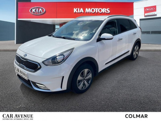 Occasion KIA Niro 1.6 GDi 105 ISG + électrique 43.5 Active DCT6 Gps Caméra GARANTIE 12 MOIS 2019 Blanc Nacre 16 990 € à Colmar