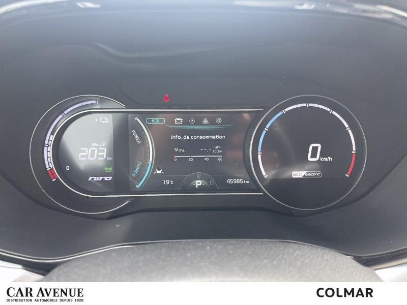 Occasion KIA e-Niro Active 204 Gps Carplay Clim auto Caméra 2022 Gris Cosmique métallisé 21890 € à Colmar
