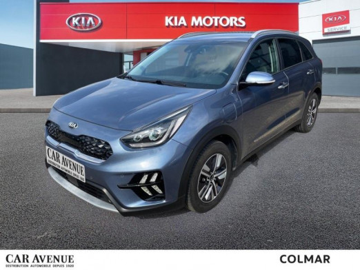 Occasion KIA Niro 1.6 GDi 105 ISG + Plug-In 60.5 Premium DCT6 2021 Bleu Horizon métallisé 23 490 € à Colmar