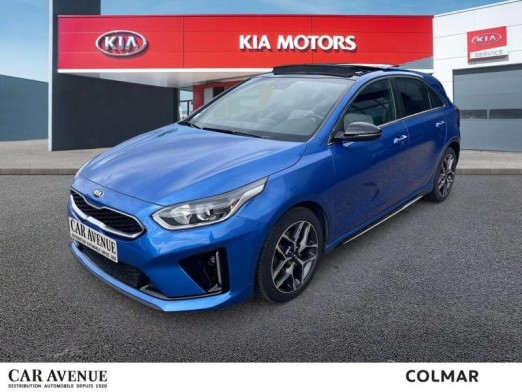 Used KIA Ceed 1.5 T-GDI 160 GT Line Caméra Clim auto Carplay Toit ouvrant GARANTIE 12 MOIS 2021 Bleu Fusion métallisé € 18,190 in Colmar
