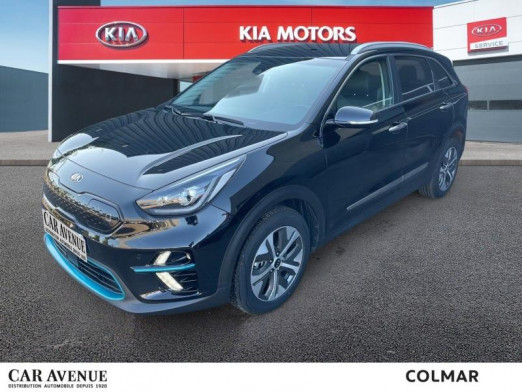 Used KIA e-Niro Design 64 kWh 204 Gps Caméra Carplay Clim auto Garantie 05-2028 2021 Noir Ebene métallisé € 21,990 in Colmar