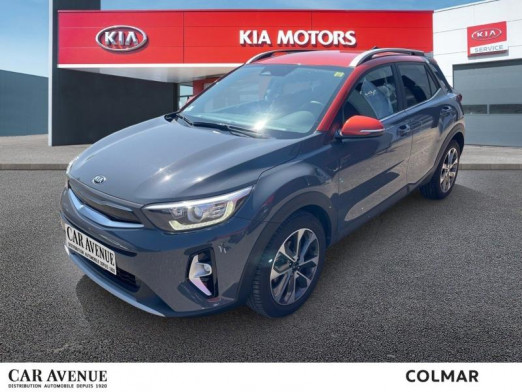 Used KIA Stonic 1.0 T-GDi 100 MHEV Launch Edition Gps Caméra 2021 Gris Magnétique / Toit Orange € 15,990 in Colmar