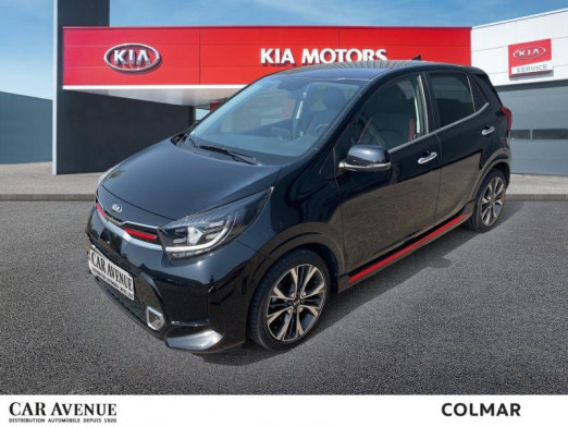 Used KIA Picanto 1.0 T-GDi 100 GT Line Premium Gps Caméra Garantie 12-2028 2021 Noir Ebene métallisé € 14,490 in Colmar
