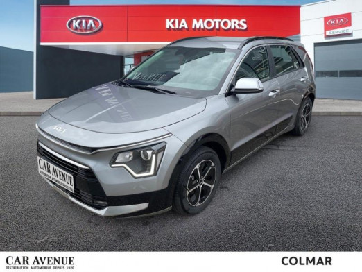 Occasion KIA Niro 1.6 GDi 141 HEV Active Caméra Gps Carplay DCT6 Garantie 07-2031 2024 Gris Comète Métallisé 28 890 € à Colmar