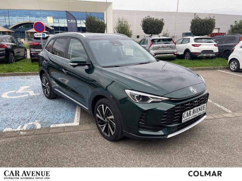 Occasion MG MOTOR ZS Hybrid+ 197 Luxury Gps Caméra Clim auto Carplay Sièges chauffant 2025 Emerald Green métallisée 26390 € à Colmar
