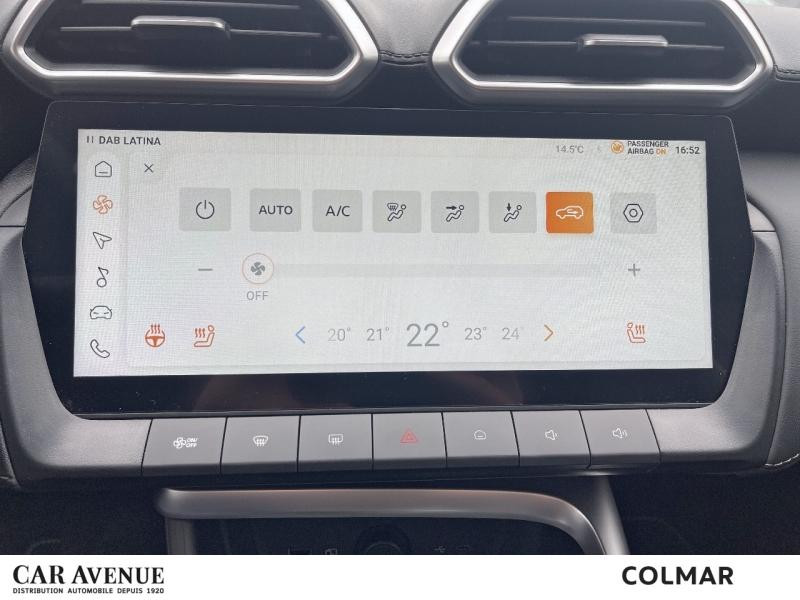 Occasion MG MOTOR ZS Hybrid+ 197 Luxury Gps Caméra Clim auto Carplay Sièges chauffant 2025 Emerald Green métallisée 26390 € à Colmar