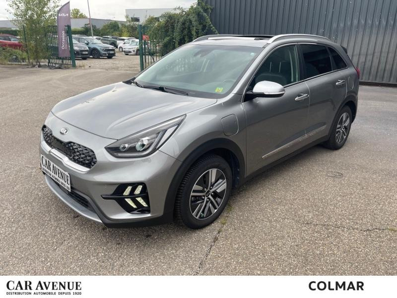 Occasion KIA Niro 1.6 105 ISG + Plug-In 60.5 Premium Toit ouvrant Gps Caméra DCT6 Garantie 02/28 2021 Gris Comete métallisé 19690 € à Colmar