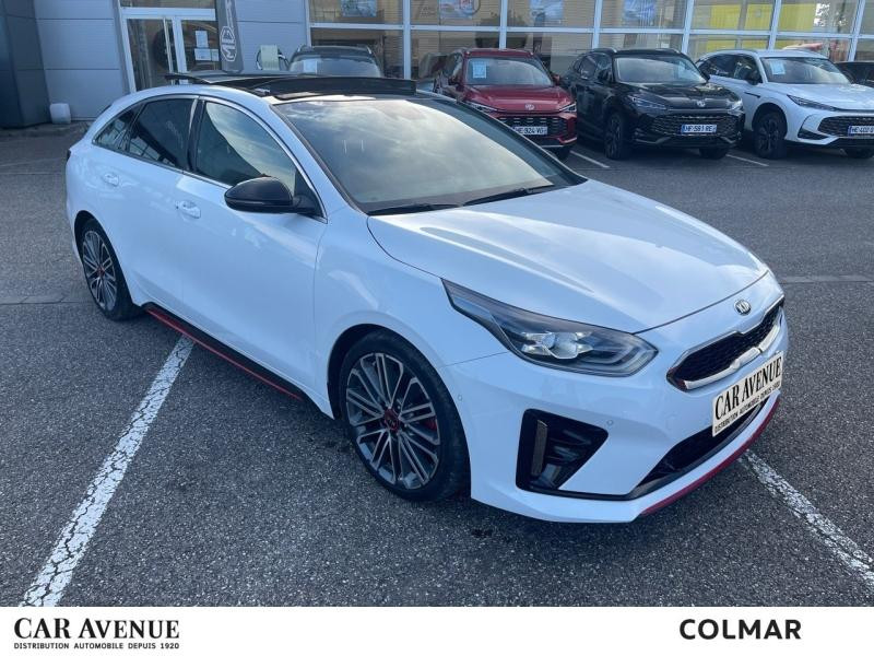 Occasion KIA ProCeed 1.6 T-GDI 204 GT DCT7 Gps Carplay Toit ouvrant  garantie 01-2029 2022 Blanc Sensation nacré 24990 € à Colmar