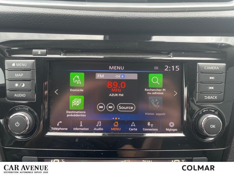 Occasion NISSAN Qashqai 1.3 DIG-T 160 N-Connecta Gps Caméra Clim auto Full Leds 2019 Blanc Lunaire 15490 € à Colmar