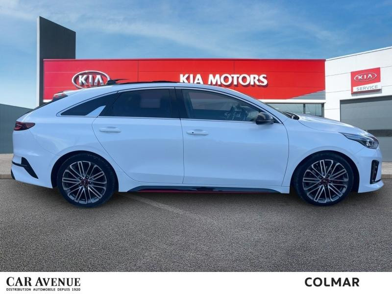 Occasion KIA ProCeed 1.6 T-GDI 204 GT DCT7 Gps Carplay Toit ouvrant  garantie 01-2029 2022 Blanc Sensation nacré 24990 € à Colmar